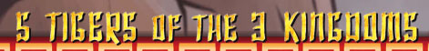 5 TIGERS OF THE 3 KINGDOMS Slot