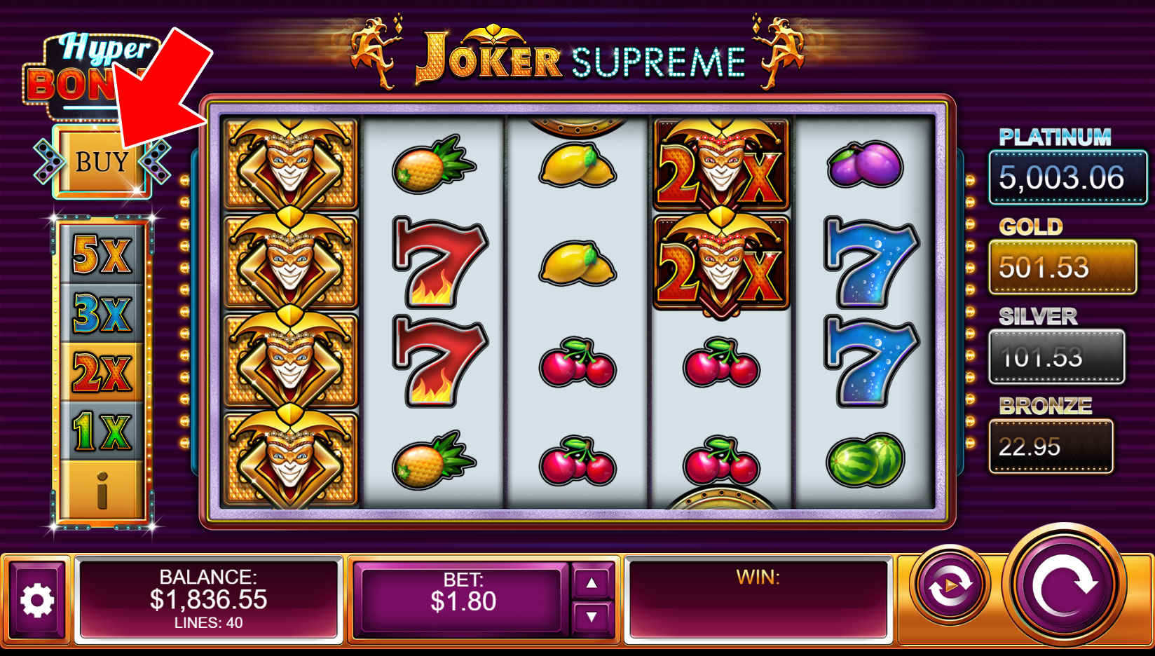 Purchase Free Spins