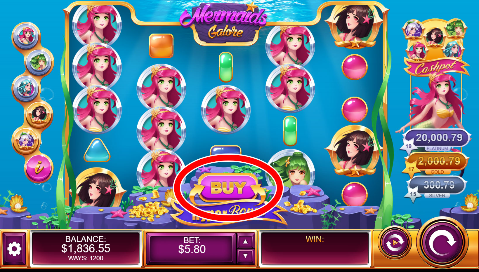 Purchase Free Spins