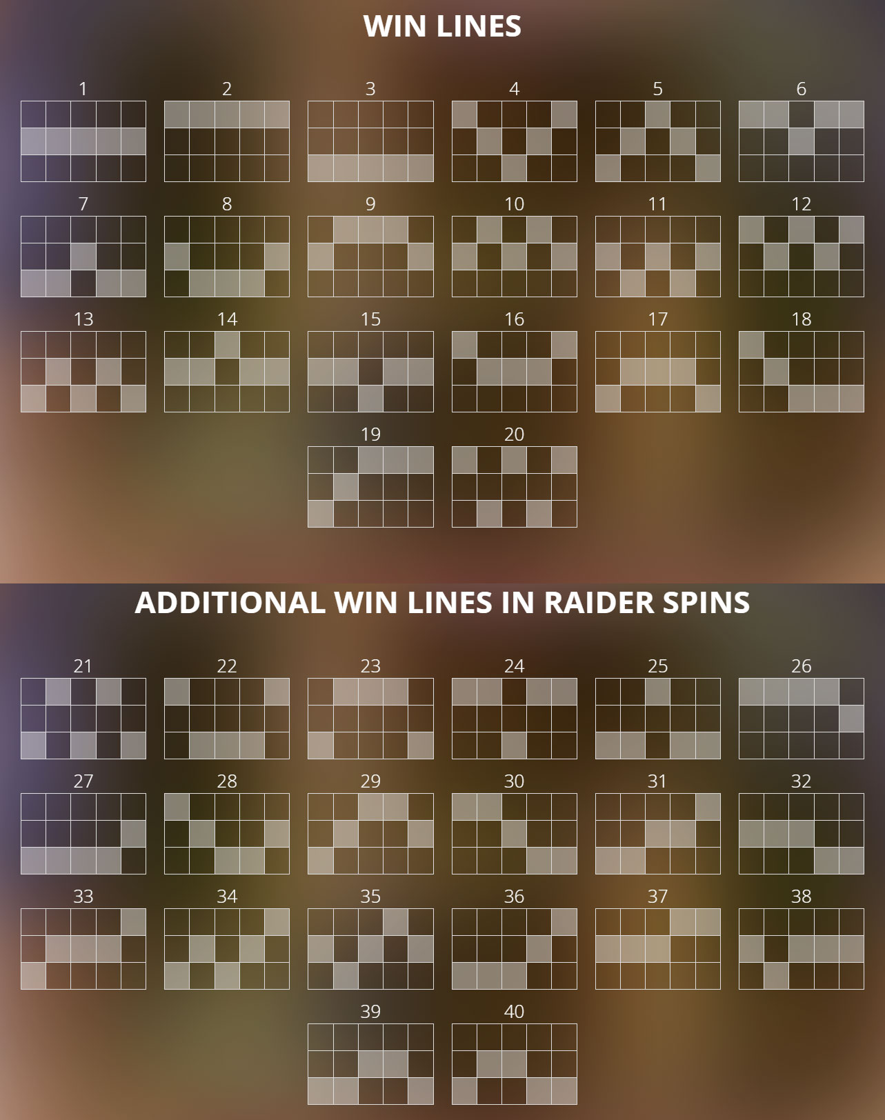 Payout Lines