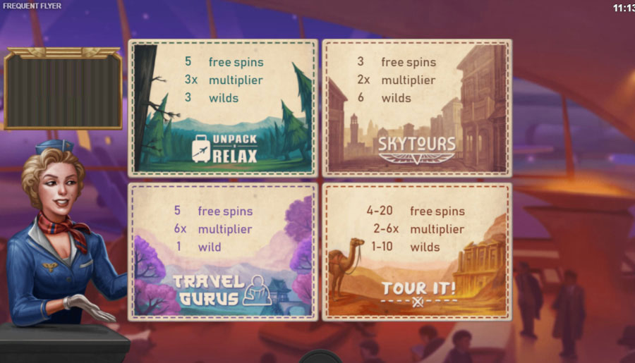 Frequent Flyer Free Spins
