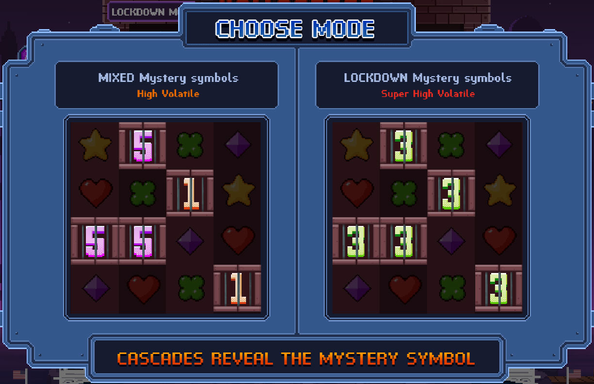 Selecting Game Play Modes