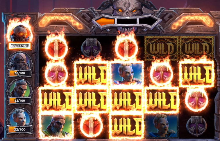 Bezerk Free Spin